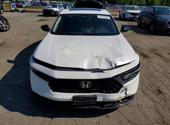 1HGCY1F4XSA005341 2025 HONDA ACCORD Белый Вид спереди