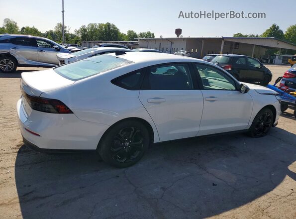 1HGCY1F4XSA005341 2025 HONDA ACCORD Белый Задняя правая четверть