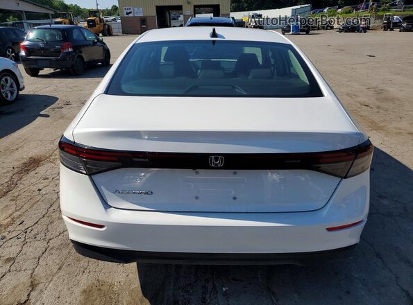 1HGCY1F4XSA005341 2025 HONDA ACCORD Белый Вид сзади
