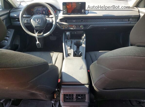 1HGCY1F4XSA005341 2025 HONDA ACCORD Белый Вид панели приборов