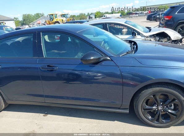 1HGCY1F4XSA023175 2025 HONDA ACCORD Blue Vista interior trasera
