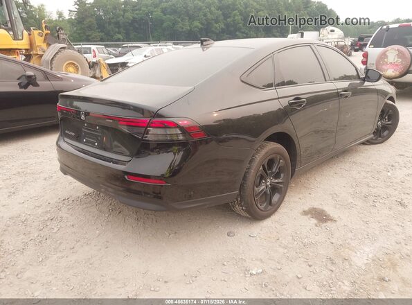 1HGCY1F4XSA061389 2025 HONDA ACCORD Black Trasero derecho