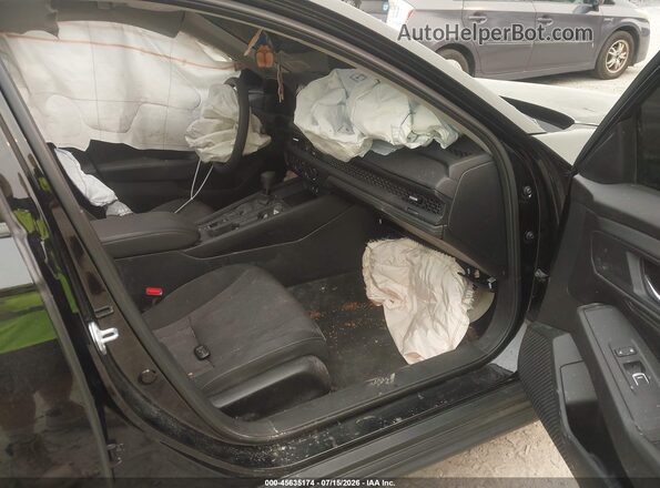 1HGCY1F4XSA061389 2025 HONDA ACCORD Black Vista interior delantera