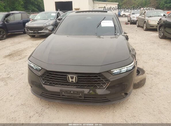 1HGCY1F4XSA061389 2025 HONDA ACCORD Black Vista del cuadro de instrumentos