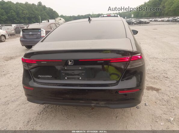 1HGCY1F4XSA061389 2025 HONDA ACCORD Black 