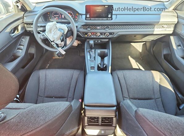 1HGCY1F4XSA087197 2025 HONDA ACCORD Gray Widok deski rozdzielczej