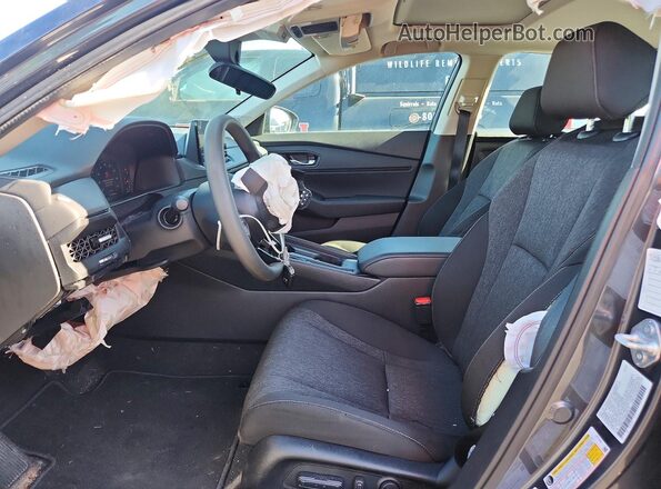 1HGCY1F4XSA087197 2025 HONDA ACCORD Gray Widok wnętrza z przodu