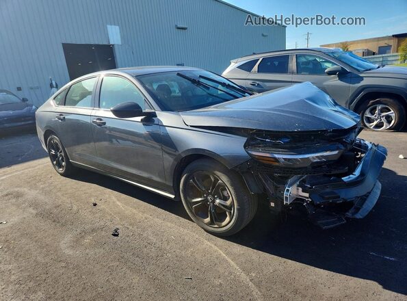 1HGCY1F4XSA087197 2025 HONDA ACCORD Gray Przód prawy
