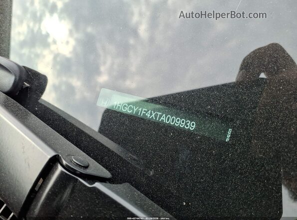 1HGCY1F4XTA009939 2026 HONDA ACCORD Black Вид підкапотного простору