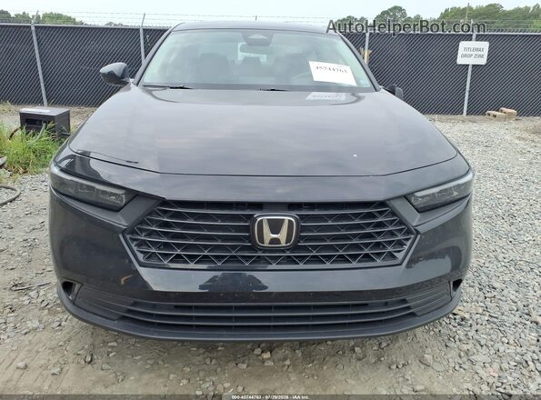 1HGCY1F4XTA009939 2026 HONDA ACCORD Black Вид панелі приладів