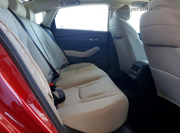 1HGCY1F4XTA016812 2026 HONDA ACCORD Красный Вид задних сидений