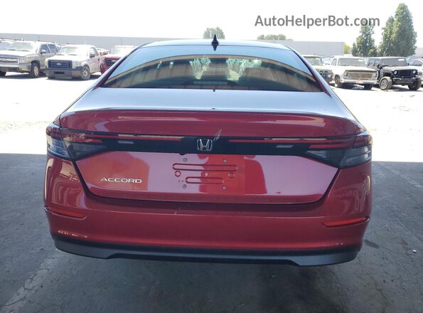 1HGCY1F4XTA016812 2026 HONDA ACCORD Красный Панорамный вид салона 360°