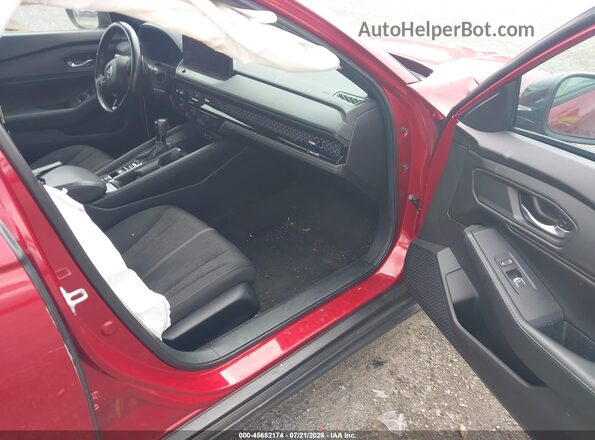 1HGCY2F50RA024294 2024 HONDA ACCORD Red Вид салону спереду