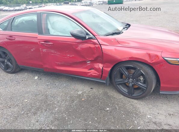 1HGCY2F50RA024294 2024 HONDA ACCORD Red Вид спереду