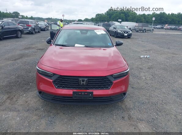 1HGCY2F50RA024294 2024 HONDA ACCORD Red Вид щитка приладів