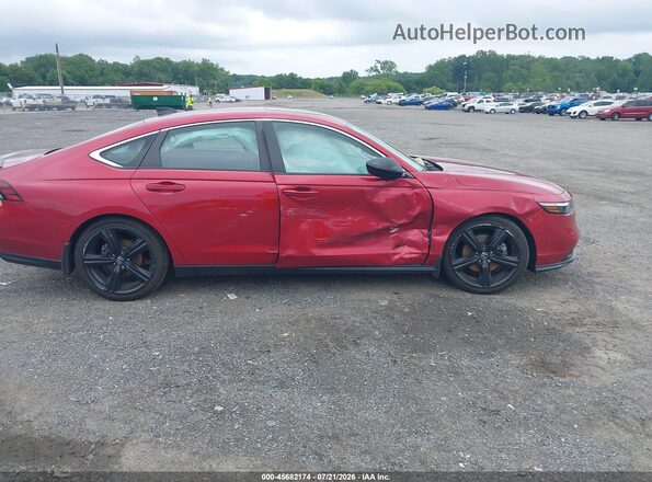 1HGCY2F50RA024294 2024 HONDA ACCORD Red Вид задньої частини салону