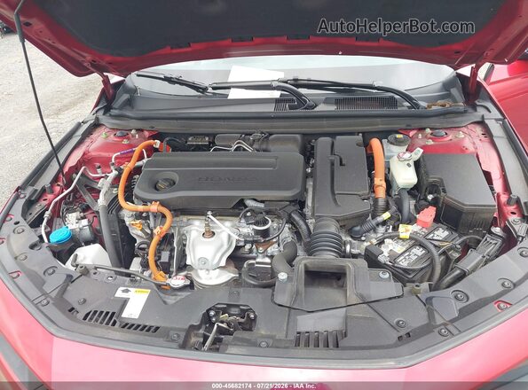 1HGCY2F50RA024294 2024 HONDA ACCORD Red Вид ззаду