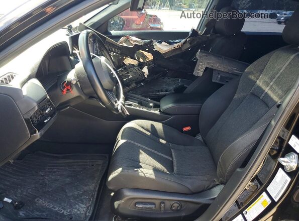 1HGCY2F50RA041712 2024 HONDA ACCORD Black Widok wnętrza z przodu