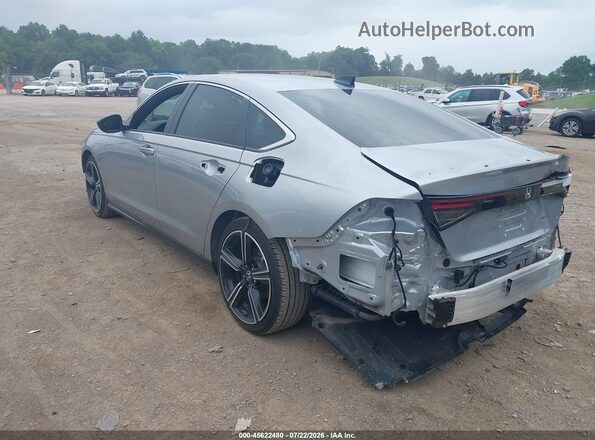 1HGCY2F50RA052404 2024 HONDA ACCORD Серебряный Задняя левая четверть