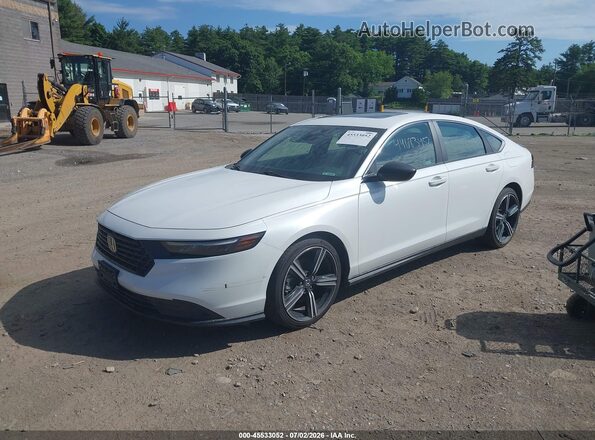 1HGCY2F50RA082132 2024 HONDA ACCORD White Przód lewy