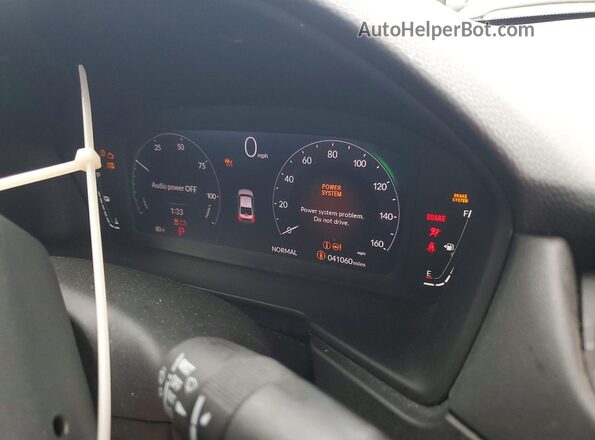 1HGCY2F50RA093678 2024 HONDA ACCORD White Вид щитка приладів