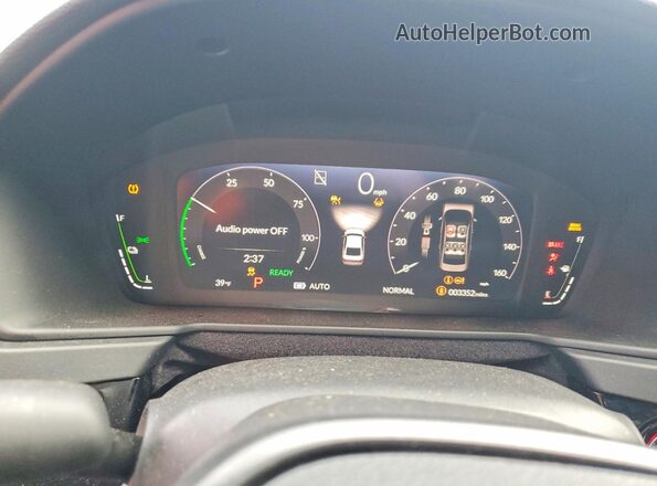 1HGCY2F50SA014595 2025 HONDA ACCORD Blue Widok zestawu wskaźników