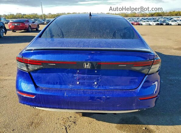 1HGCY2F50SA014595 2025 HONDA ACCORD Blue Widok z tyłu
