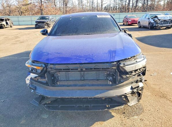1HGCY2F50SA014595 2025 HONDA ACCORD Blue Widok z przodu