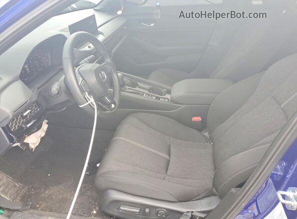 1HGCY2F50SA014595 2025 HONDA ACCORD Blue Widok wnętrza z przodu