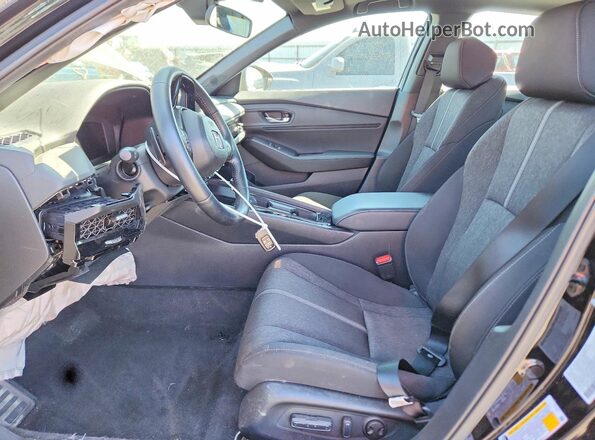 1HGCY2F50SA025807 2025 HONDA ACCORD Black Vista interior delantera