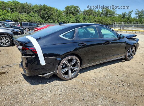 1HGCY2F50SA027511 2025 HONDA ACCORD Black უკანა მარჯვენა