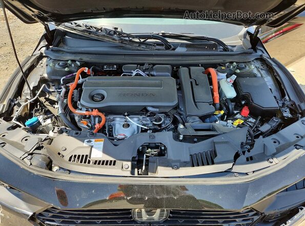 1HGCY2F50SA027511 2025 HONDA ACCORD Black უკანა სალონის ხედი