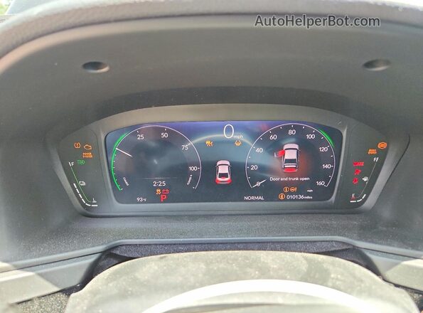 1HGCY2F50SA027511 2025 HONDA ACCORD Black ხელსაწყოთა პანელის ხედი