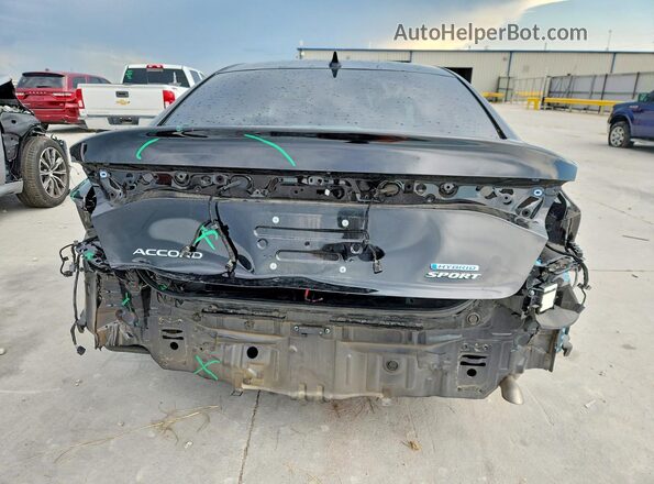 1HGCY2F50SA037746 2025 HONDA ACCORD Black უკანა ხედი
