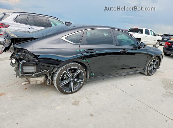1HGCY2F50SA037746 2025 HONDA ACCORD Black უკანა მარჯვენა