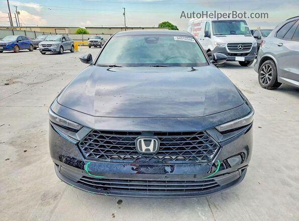 1HGCY2F50SA037746 2025 HONDA ACCORD Black წინა ხედი