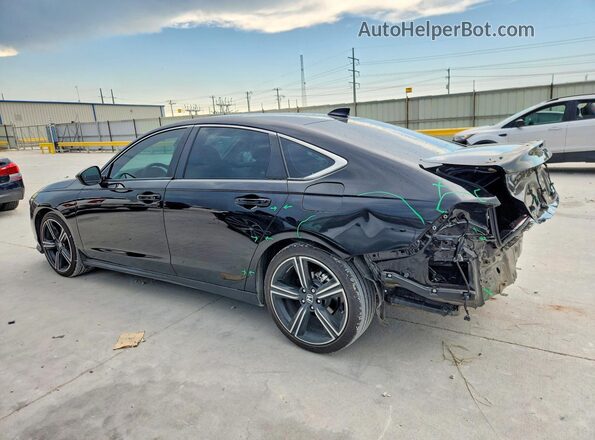 1HGCY2F50SA037746 2025 HONDA ACCORD Black უკანა მარცხენა