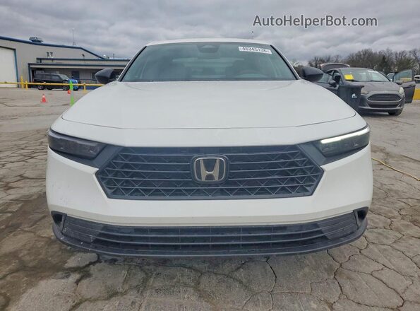 1HGCY2F50SA092925 2025 HONDA ACCORD White წინა ხედი