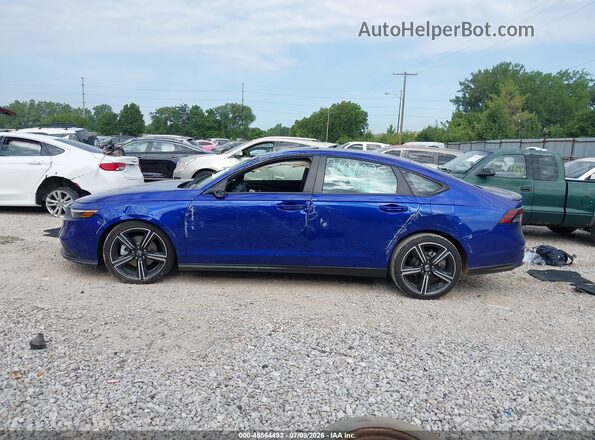 1HGCY2F50TA032967 2026 HONDA ACCORD Blue Widok wnętrza 360 stopni