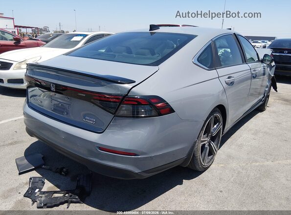 1HGCY2F51PA013477 2023 HONDA ACCORD Gray Rear right
