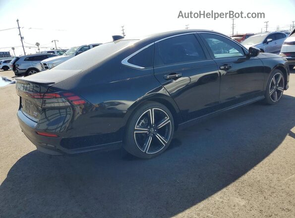 1HGCY2F51PA026245 2023 HONDA ACCORD Black უკანა მარჯვენა
