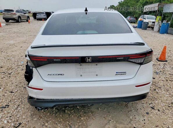 1HGCY2F51RA006189 2024 HONDA ACCORD White Vista trasera