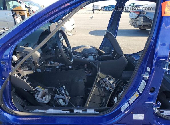 1HGCY2F51RA044490 2024 HONDA ACCORD Blue წინა სალონის ხედი