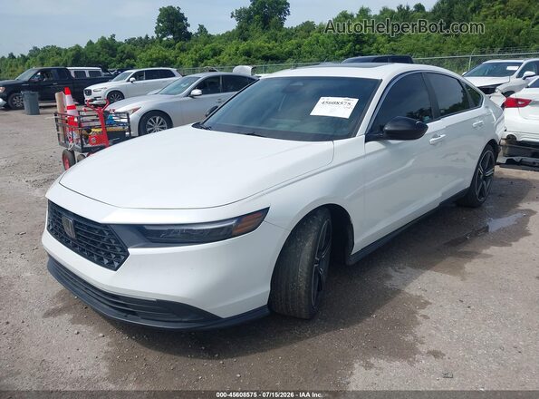 1HGCY2F51RA055182 2024 HONDA ACCORD White Przód lewy