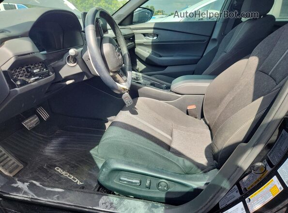 1HGCY2F51RA086349 2024 HONDA ACCORD Black Widok wnętrza z przodu
