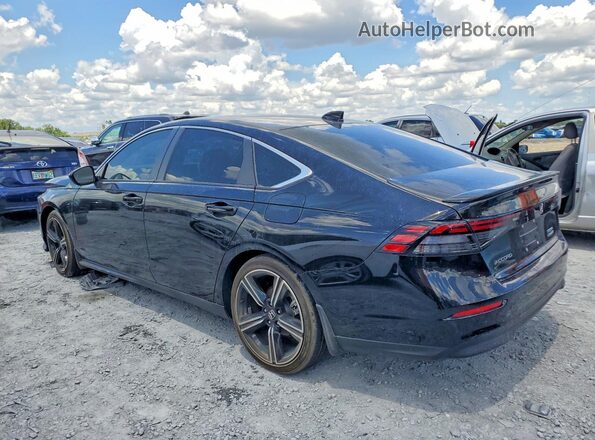 1HGCY2F51RA086349 2024 HONDA ACCORD Black Tył lewy