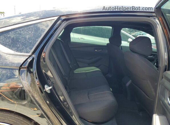 1HGCY2F51RA086349 2024 HONDA ACCORD Black Widok tylnych siedzeń
