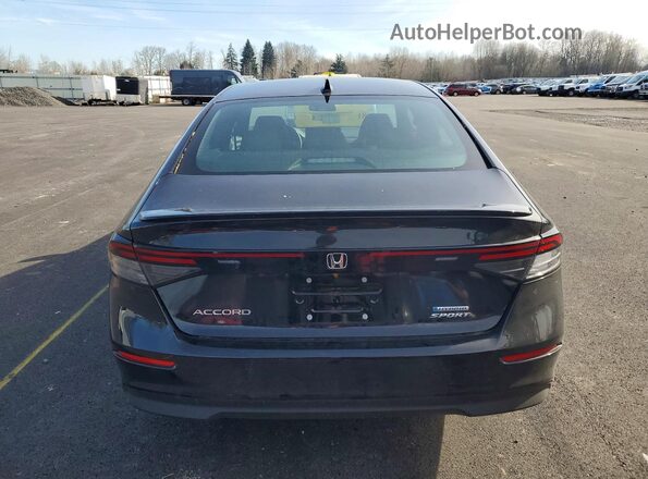 1HGCY2F51SA039456 2025 HONDA ACCORD Black Հետևի տեսք