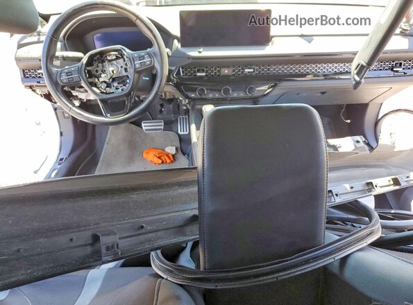 1HGCY2F52PA003511 2023 HONDA ACCORD White Dashboard view