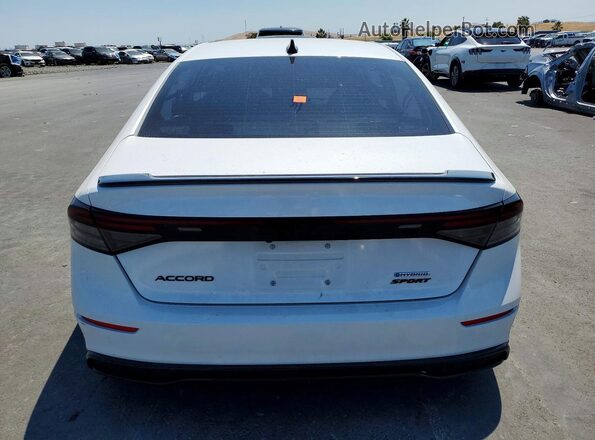 1HGCY2F52PA003511 2023 HONDA ACCORD White Rear view